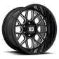 XD849 20X10 8X6.5 G-BLK MILL -18MM