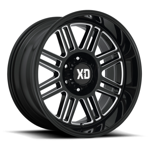 XD850 20X9 6X5.5 G-BLK MILL 0MM