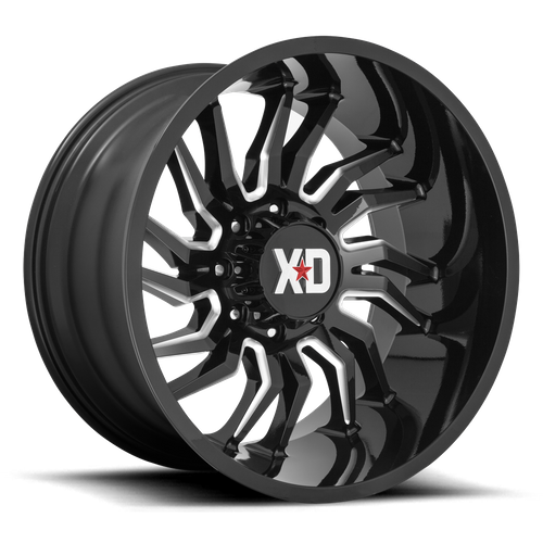 XD858 20X10 8X6.5 G-BLK MILL -18MM
