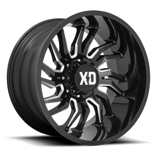 XD858 20X10 8X6.5 G-BLK MILL -18MM