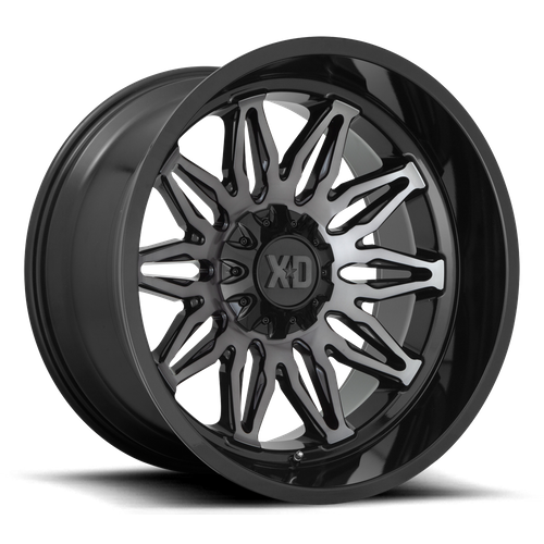 XD859 22X10 5X5/5.5 G-BLK MCH GTCC -18MM