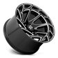 XD860 20X10 5X5.0 G-BLK MILL -18MM