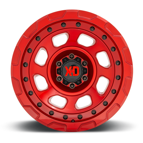 XD861 17X9 5X5.0 GL-RED -12MM
