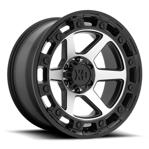 XD862 17X9 6X5.5 S-BLK MACH 00MM
