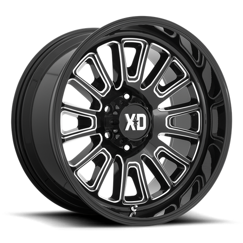 XD864 20X10 6X135 G-BLK MILL -18MM