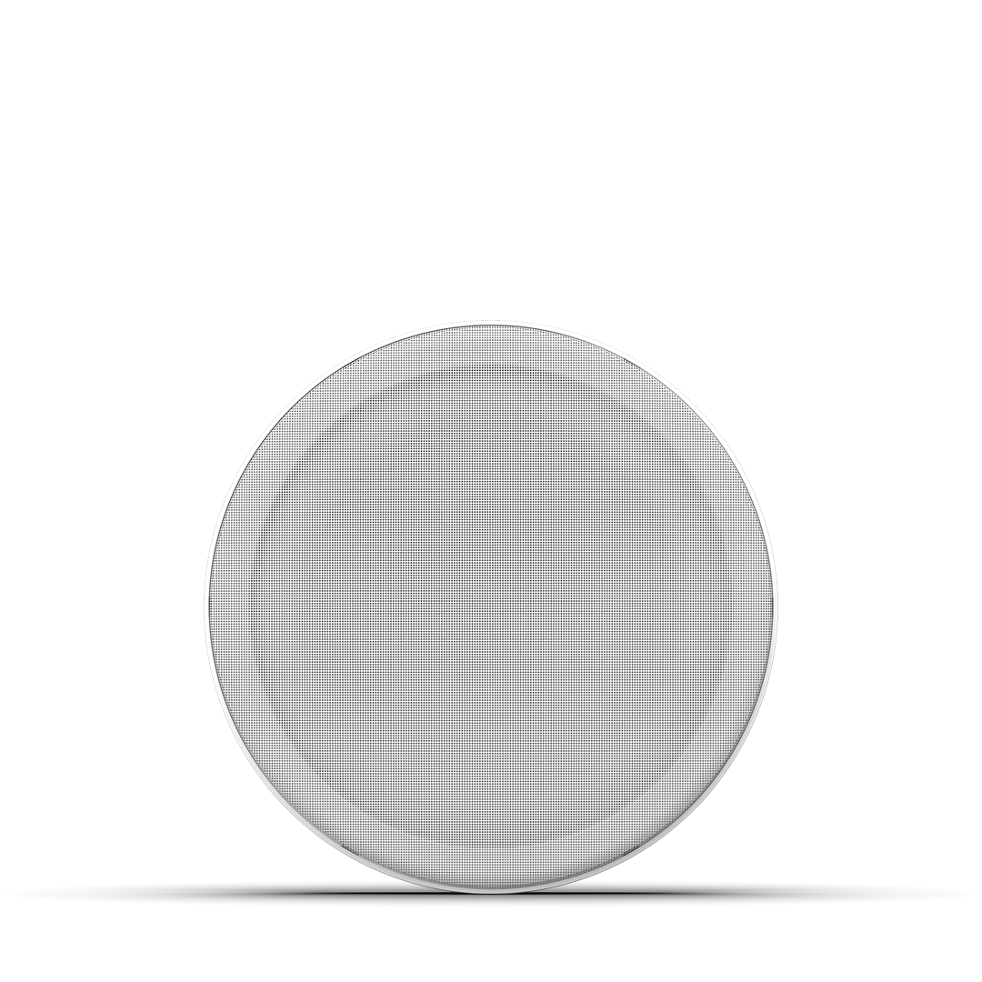 ZERO XY 10 GRILLE-W | ZERO Series 10-inch White Yacht Style XY Subwoofer Grille
