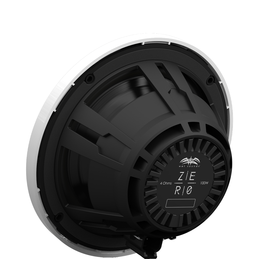 ZERO 6 XY-W | ZERO Series 6.5-inch High-Output Marine Coaxial Speakers with XY White Yacht Grilles