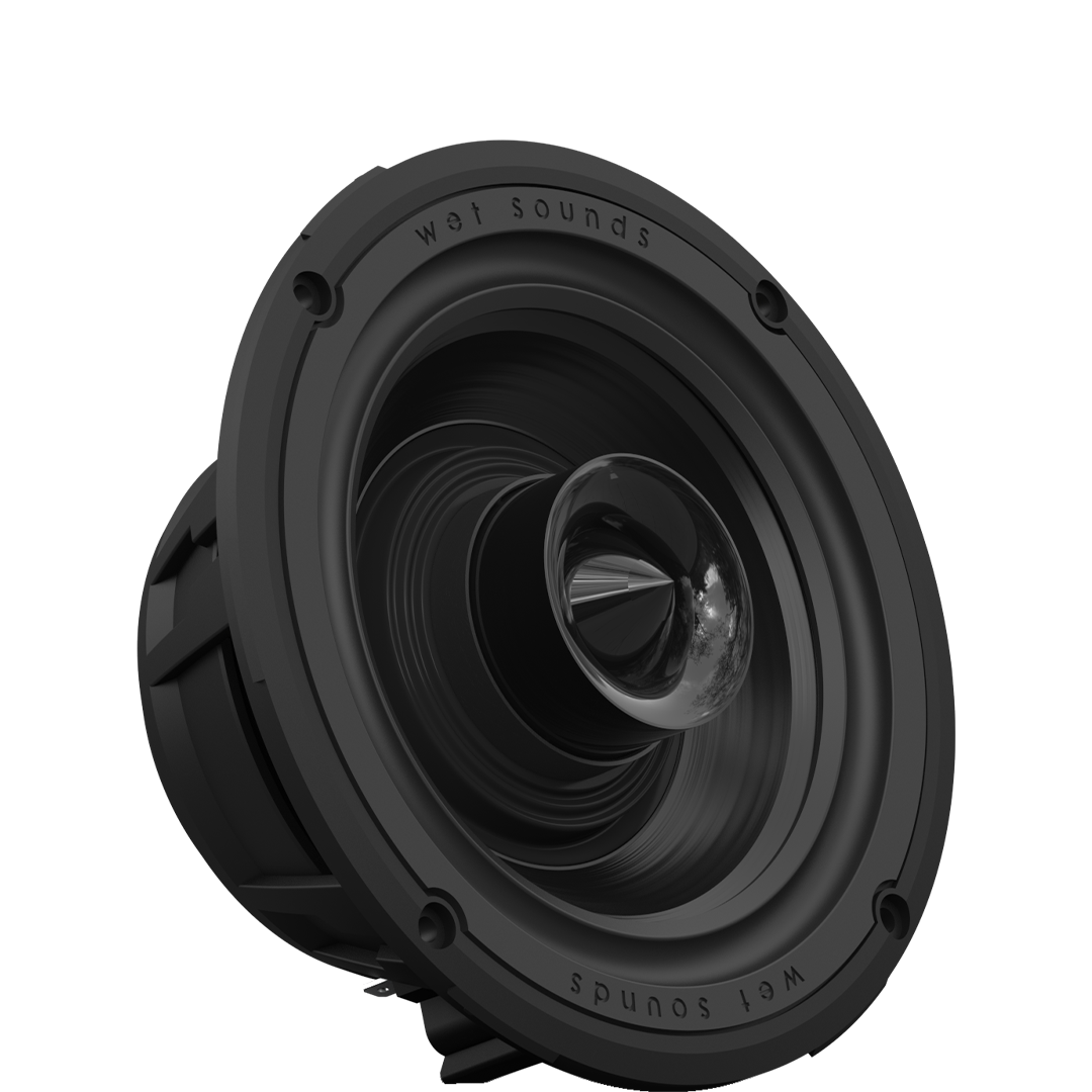 ZERO 6 XY-W | ZERO Series 6.5-inch High-Output Marine Coaxial Speakers with XY White Yacht Grilles