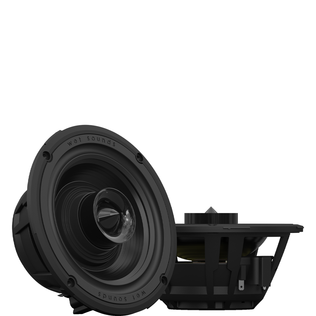ZERO 6 XY-W | ZERO Series 6.5-inch High-Output Marine Coaxial Speakers with XY White Yacht Grilles
