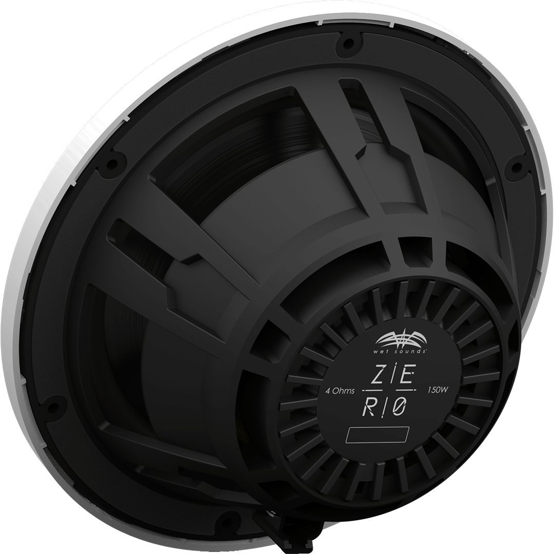 ZERO 8 XY-W | ZERO Series 8-inch High-Output Marine Coaxial Speakers with XY White Yacht Grilles