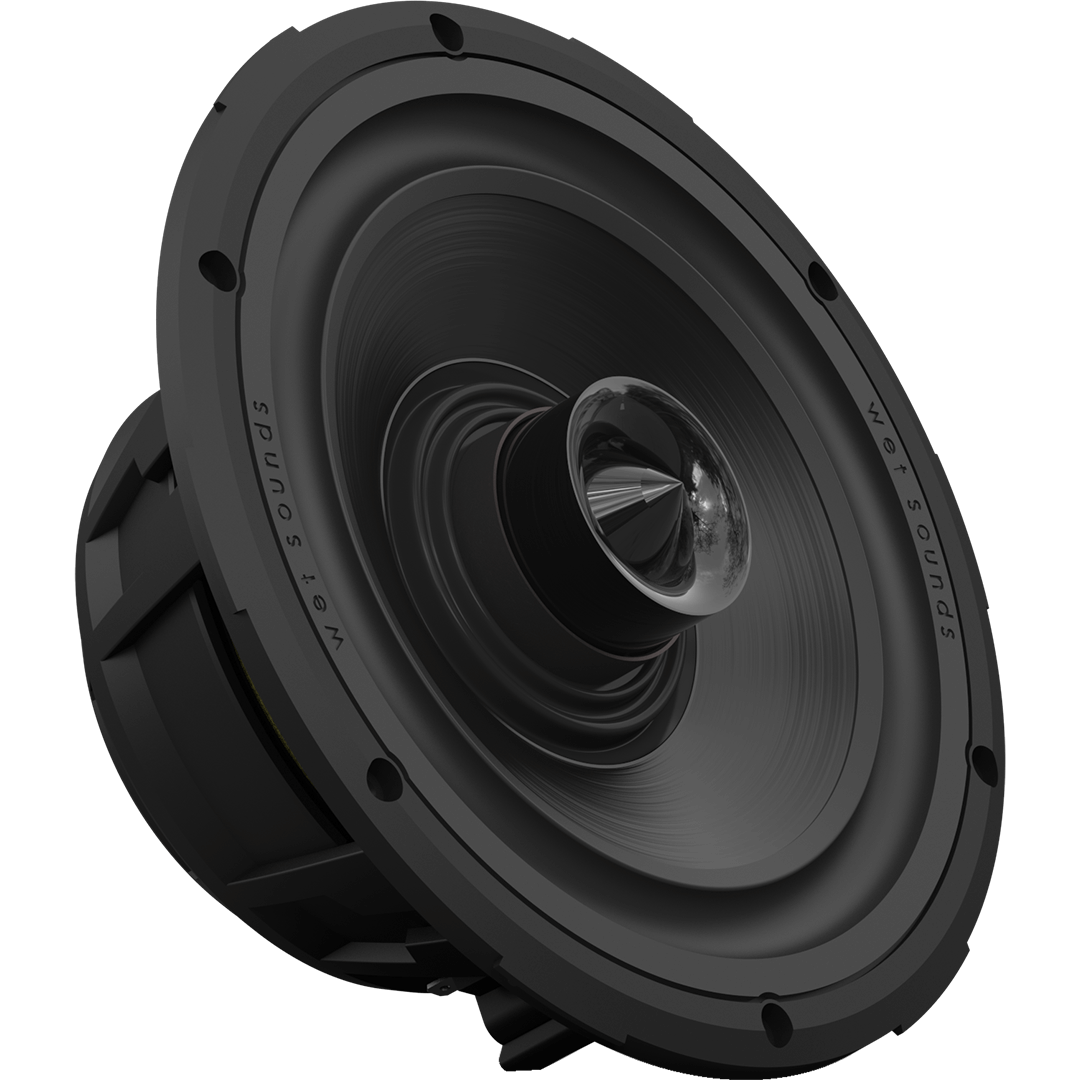 ZERO 8 XY-W | ZERO Series 8-inch High-Output Marine Coaxial Speakers with XY White Yacht Grilles