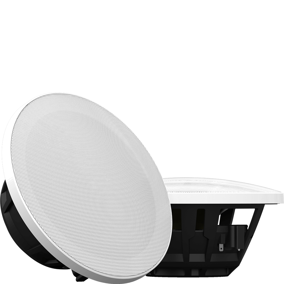 ZERO 8 XY-W | ZERO Series 8-inch High-Output Marine Coaxial Speakers with XY White Yacht Grilles