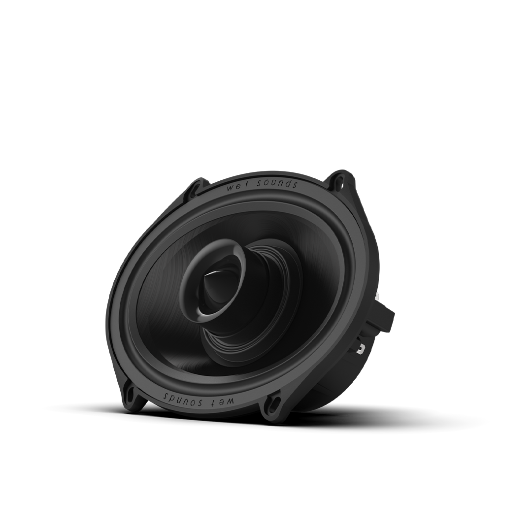 ZERO 57 XZ-B | ZERO Series 5x7 High-Output Component Style Coaxial Speakers with XZ Black Grilles