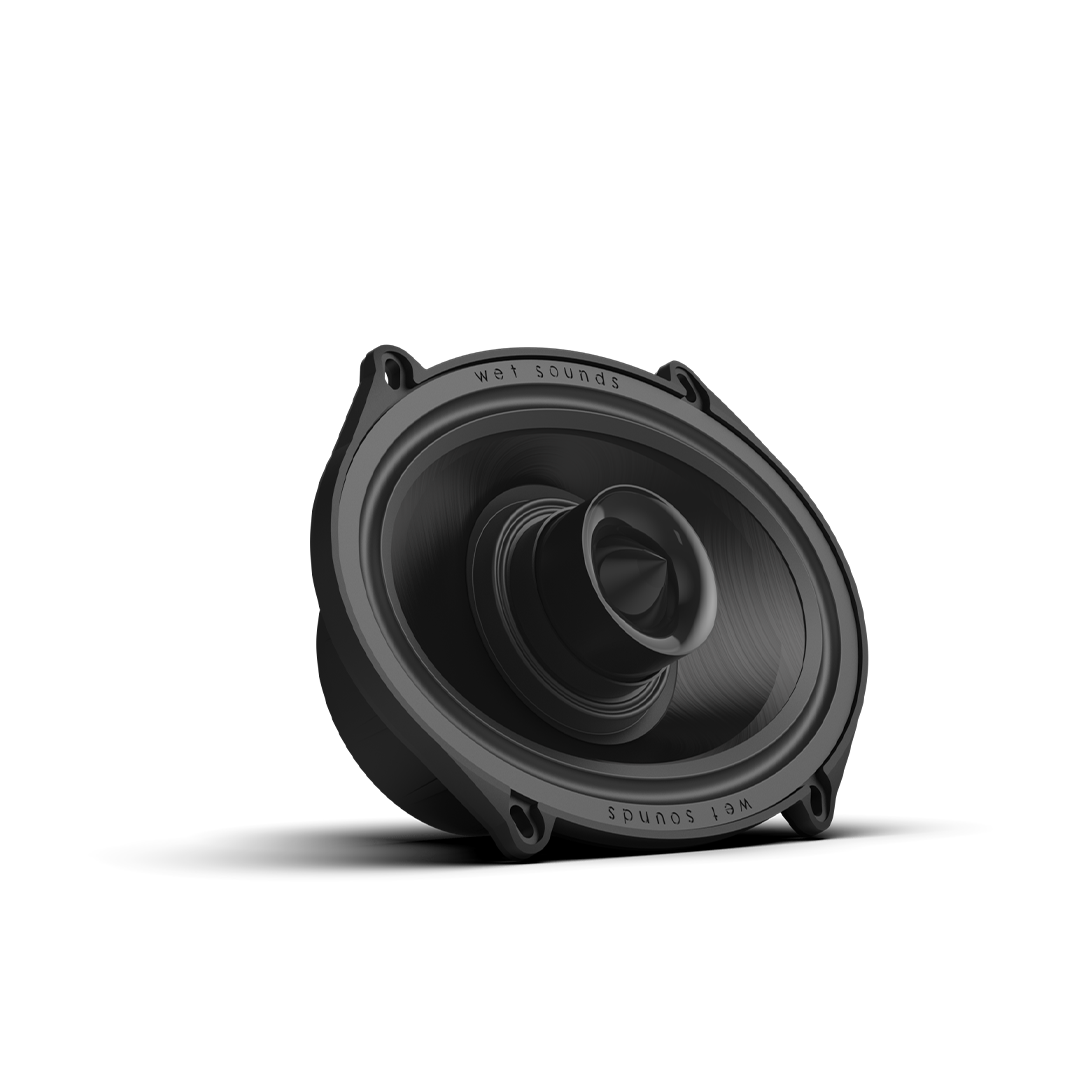ZERO 57 XZ-B | ZERO Series 5x7 High-Output Component Style Coaxial Speakers with XZ Black Grilles