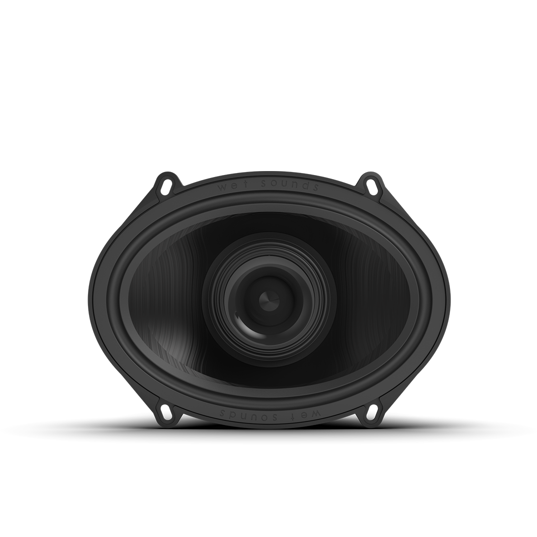 ZERO 57 XZ-B | ZERO Series 5x7 High-Output Component Style Coaxial Speakers with XZ Black Grilles