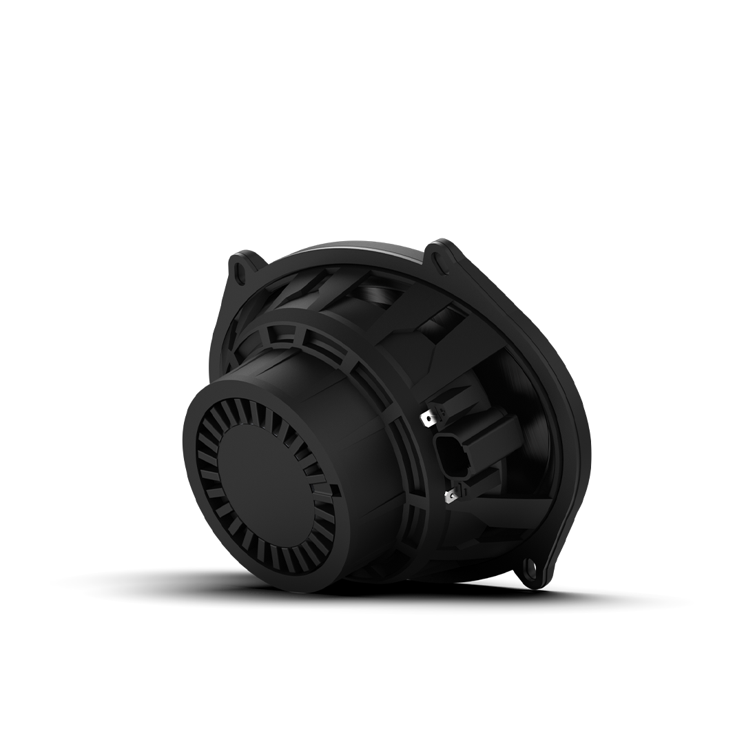 ZERO 57 XZ-B | ZERO Series 5x7 High-Output Component Style Coaxial Speakers with XZ Black Grilles