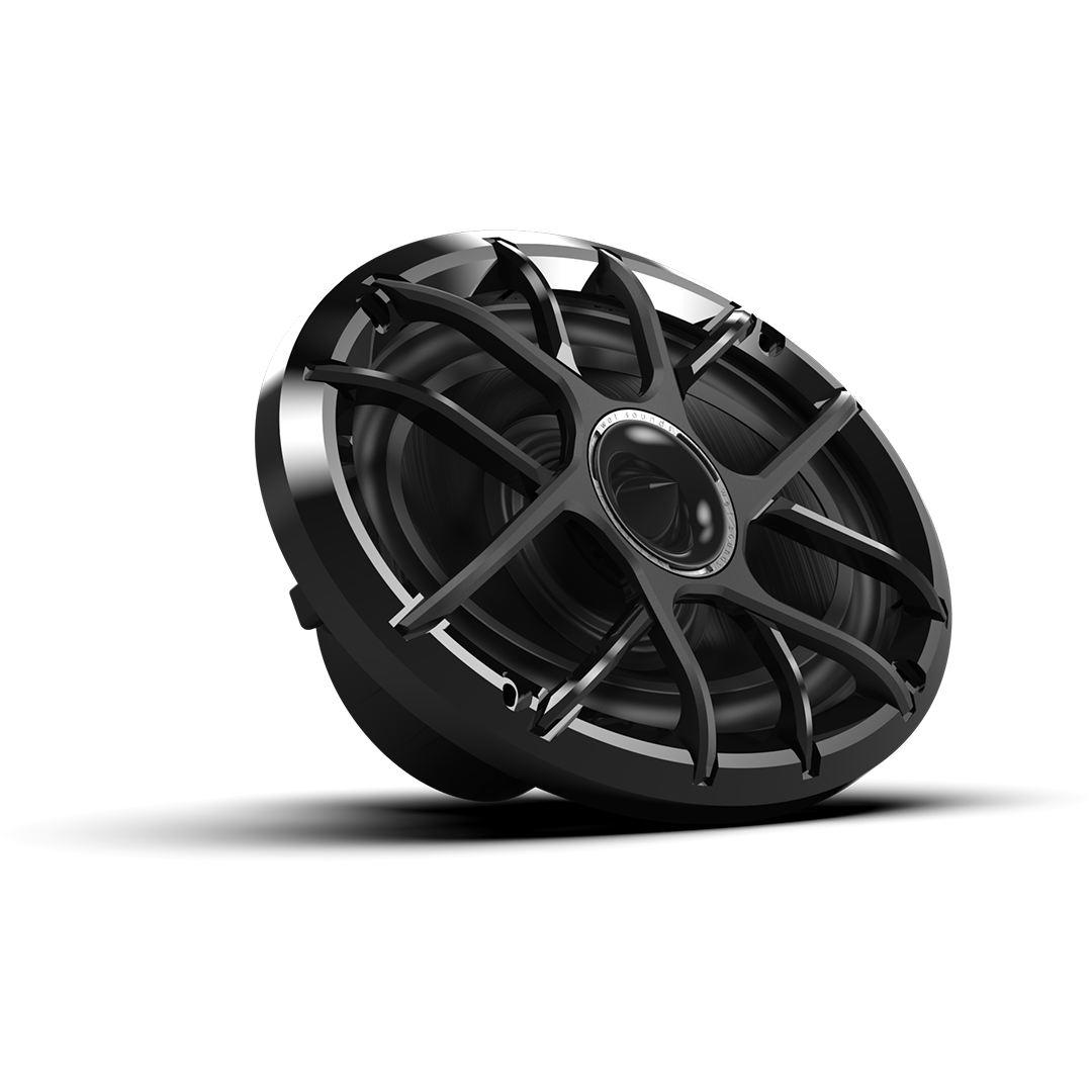 ZERO 69 XZ-B | ZERO Series 6x9 High-Output Marine Coaxial Speakers with XZ Black Grilles