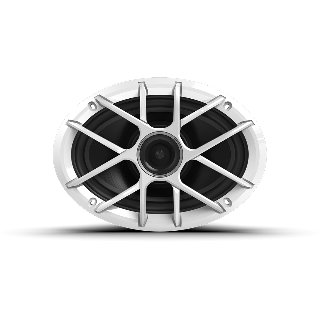 ZERO 69 XZ-W | ZERO Series 6x9 High-Output Marine Coaxial Speakers with XZ White Grilles