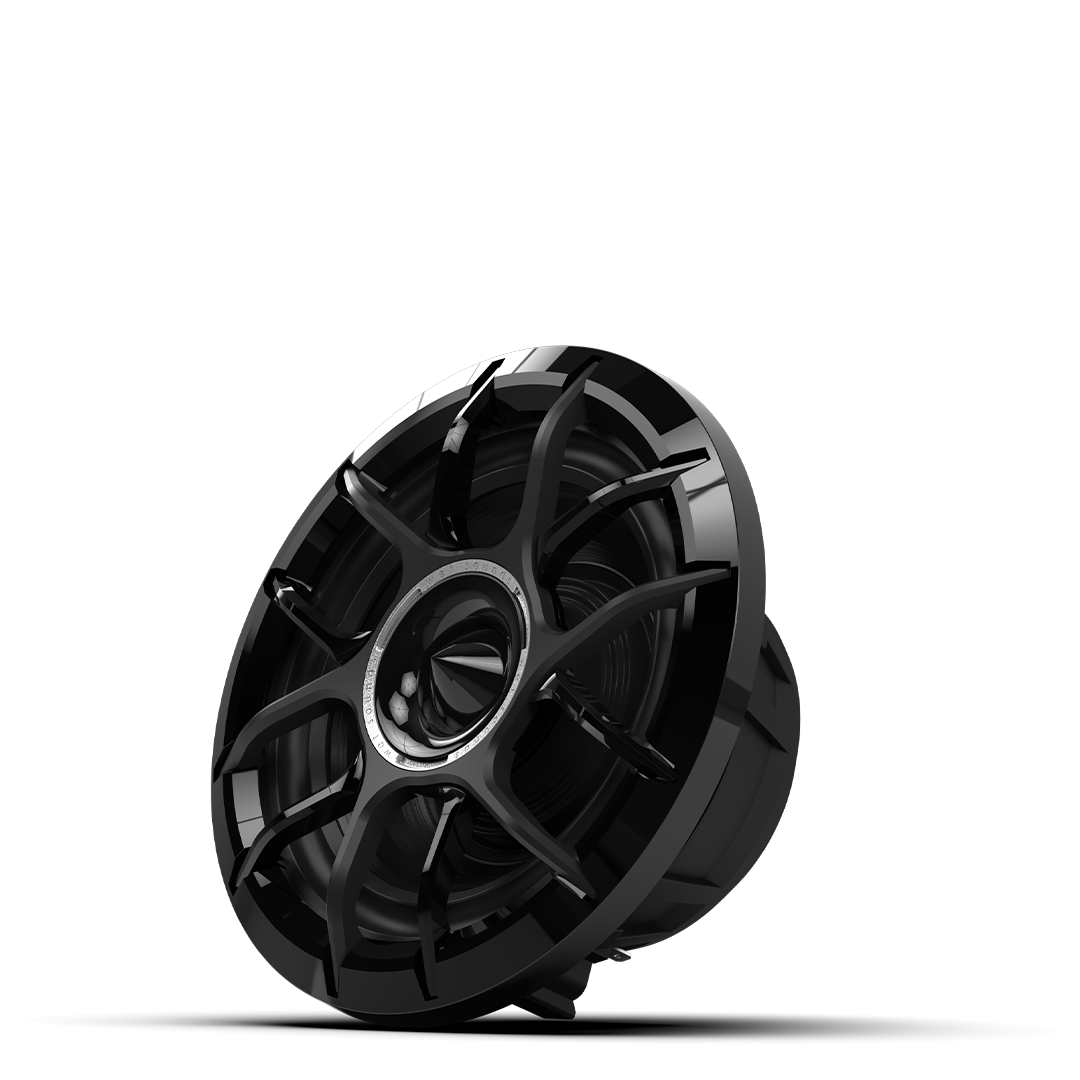 ZERO 6 XZ-B | ZERO Series 6.5-inch High-Output Component Style Coaxial Speakers with XZ Black Grilles
