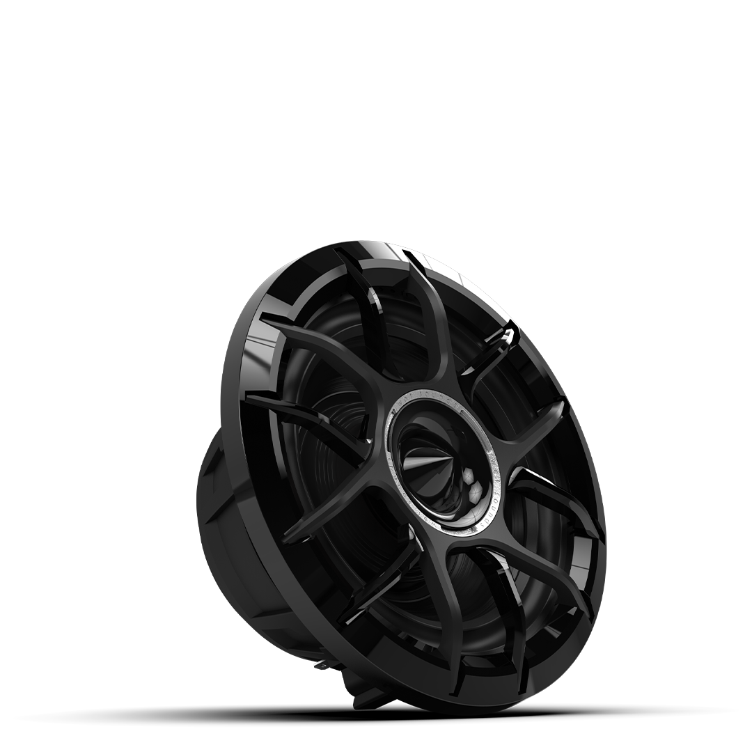 ZERO 6 XZ-B | ZERO Series 6.5-inch High-Output Component Style Coaxial Speakers with XZ Black Grilles