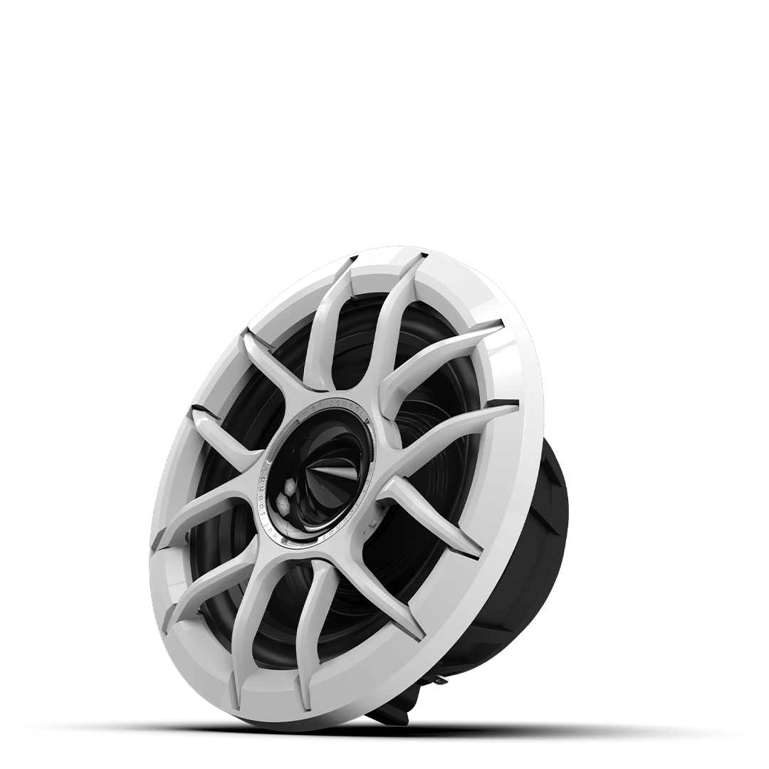 ZERO 6 XZ-W | ZERO Series 6.5-inch High-Output Component Style Coaxial Speakers with XZ White Grilles