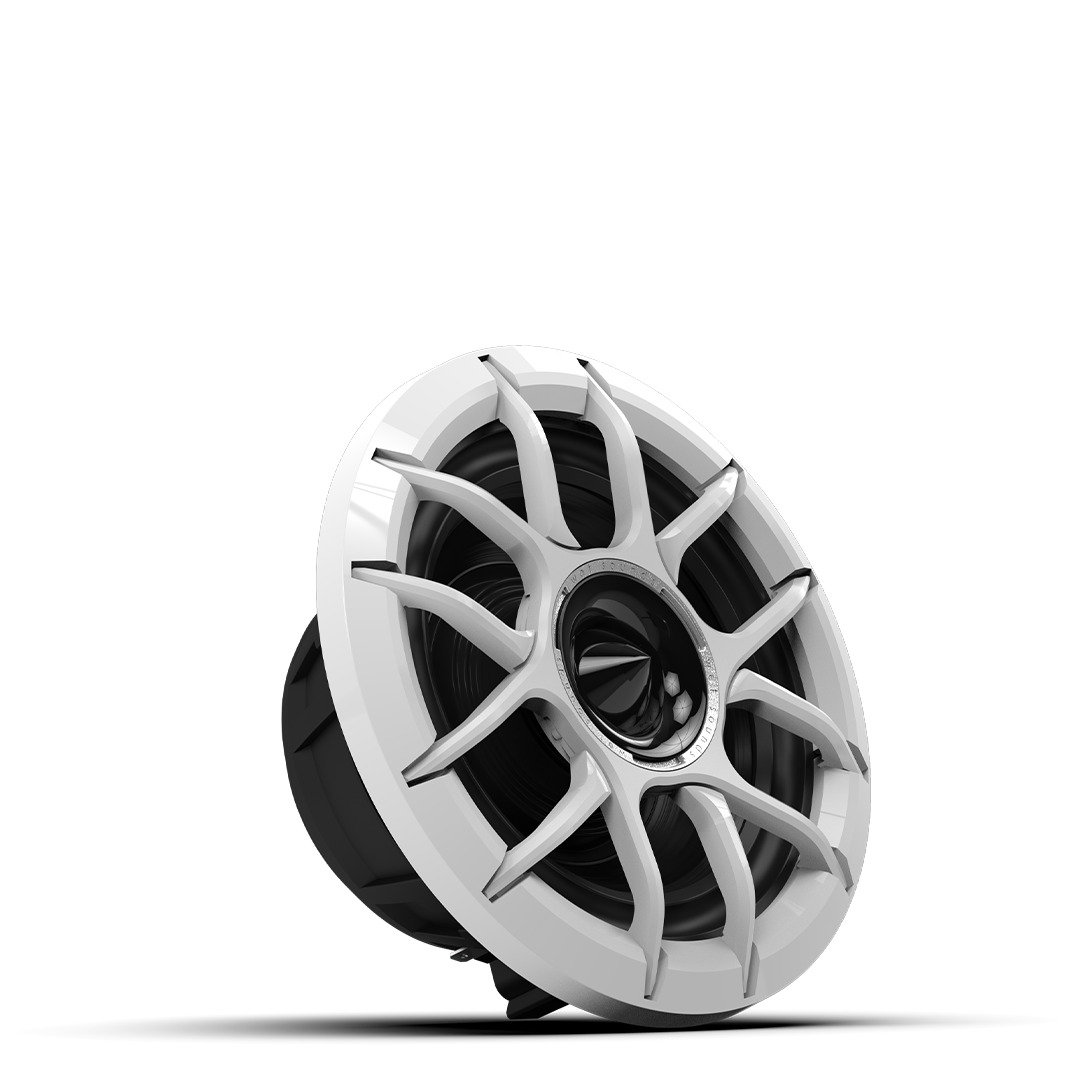 ZERO 6 XZ-W | ZERO Series 6.5-inch High-Output Component Style Coaxial Speakers with XZ White Grilles