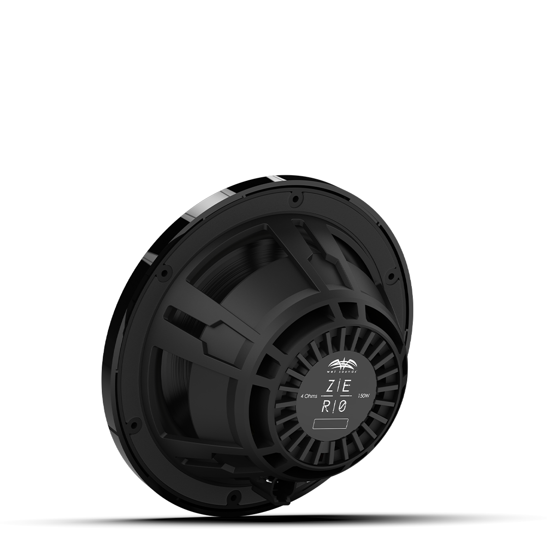 ZERO 8 XZ-B | ZERO Series 8-inch High-Output Component Style Coaxial Speakers with XZ Black Grilles