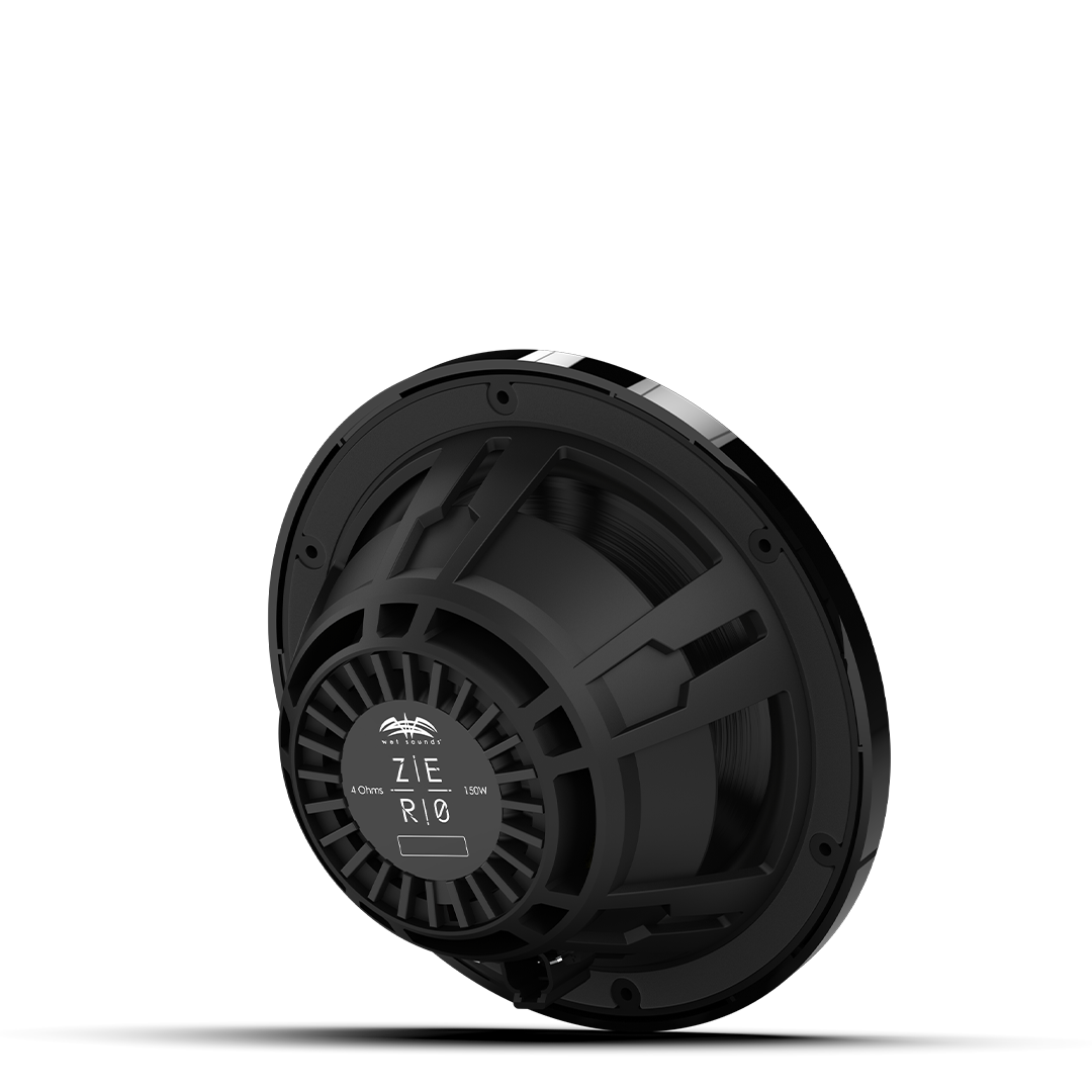ZERO 8 XZ-B | ZERO Series 8-inch High-Output Component Style Coaxial Speakers with XZ Black Grilles