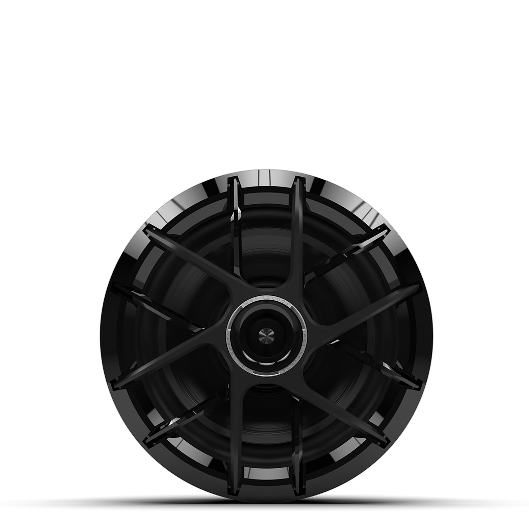 ZERO 8 XZ-B | ZERO Series 8-inch High-Output Component Style Coaxial Speakers with XZ Black Grilles