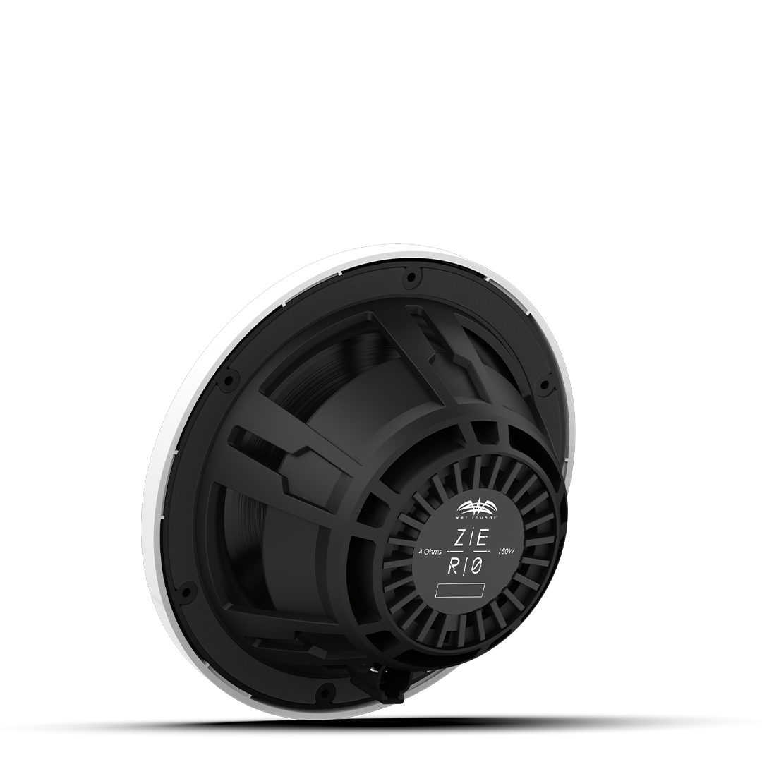 ZERO 8 XZ-W | ZERO Series 8-inch High-Output Component Style Coaxial Speakers with XZ White Grilles
