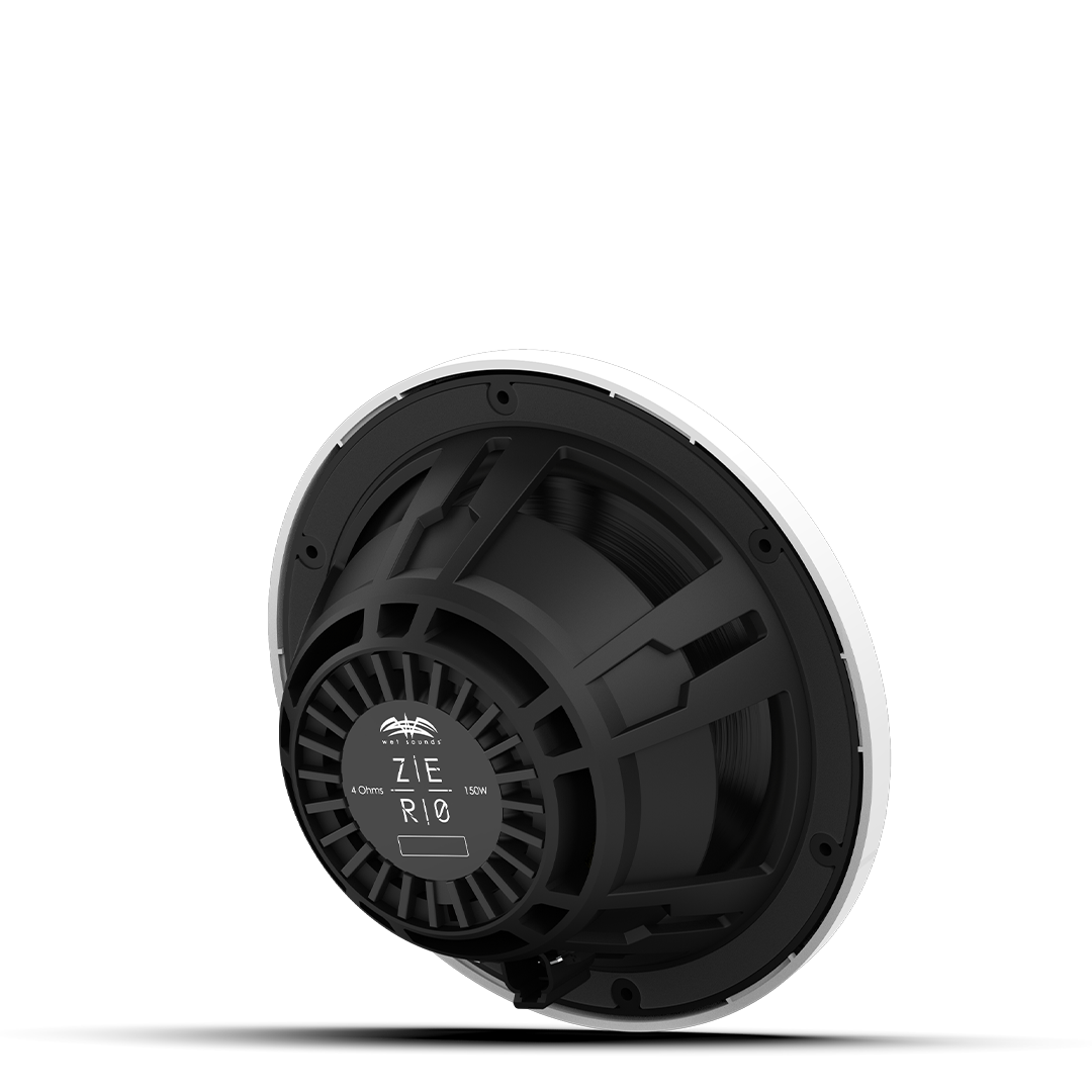 ZERO 8 XZ-W | ZERO Series 8-inch High-Output Component Style Coaxial Speakers with XZ White Grilles
