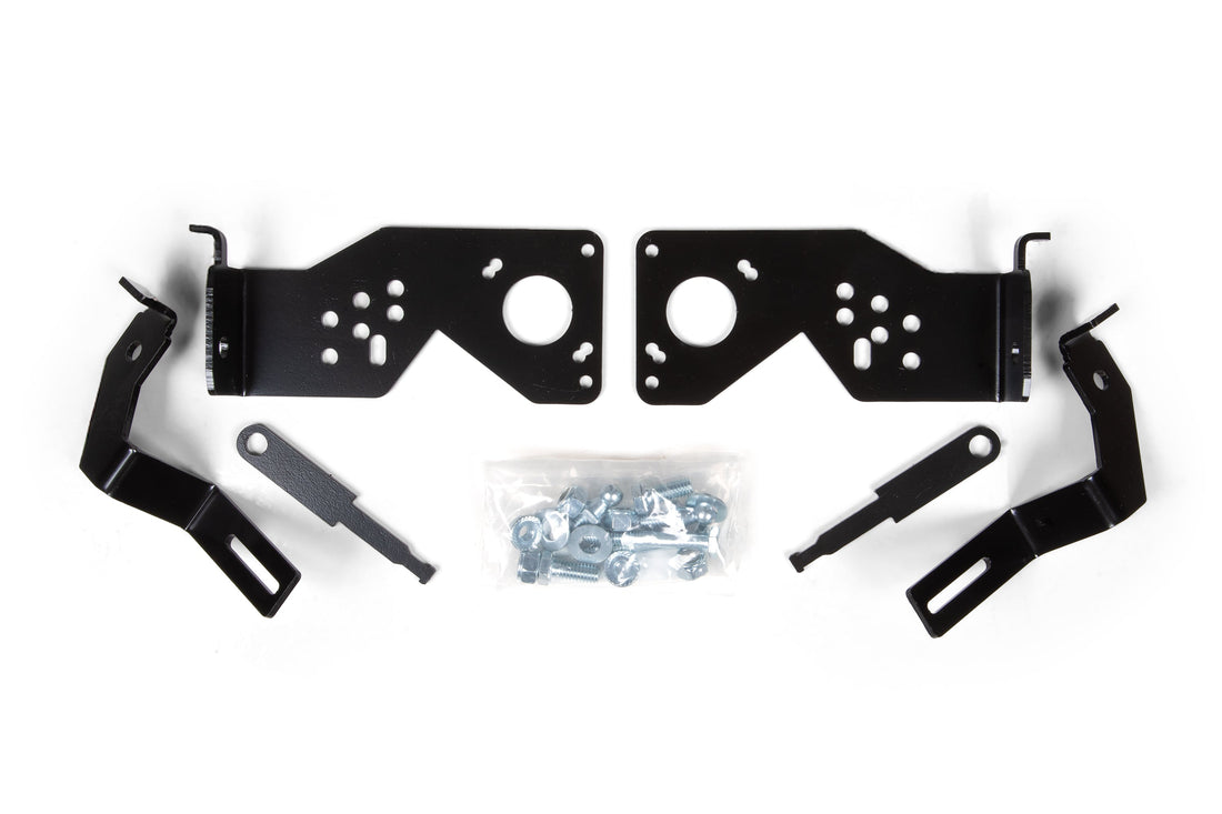 Zone Offroad Ride Height Sensor Relocation Bracket Kit | Fits 3.5 Inch Radius Arm Drop | Ford F250/F350/F450 Super Duty (23-26) 4WD