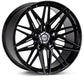 Vossen HF-7 Wheel | 5x112 Bolt Pattern - Gloss Black / 21x10 / +20mm