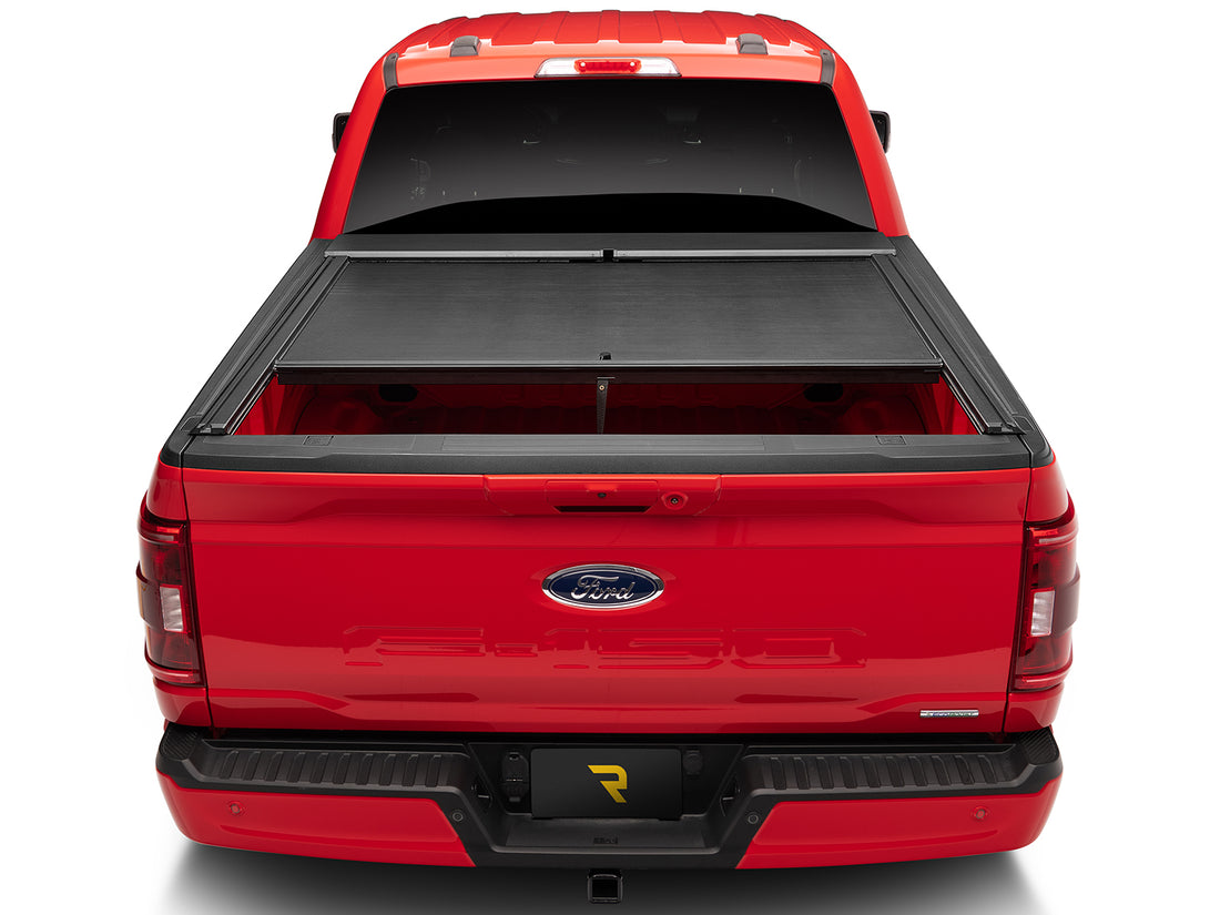 RealTruck Roll-N-Lock M-Series XT Manual Retractable Tonneau Cover w/ T-Slot Rails 580M-XT