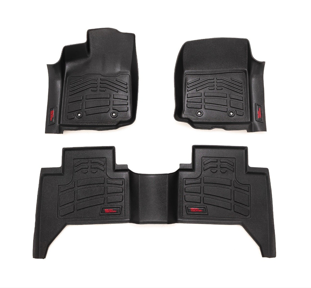 Rough Country Sure-Fit Floor Mats | Toyota Tacoma 2WD/4WD (2016-2023)
