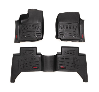 Rough Country Sure-Fit Floor Mats | Toyota Tacoma 2WD/4WD (2016-2023)