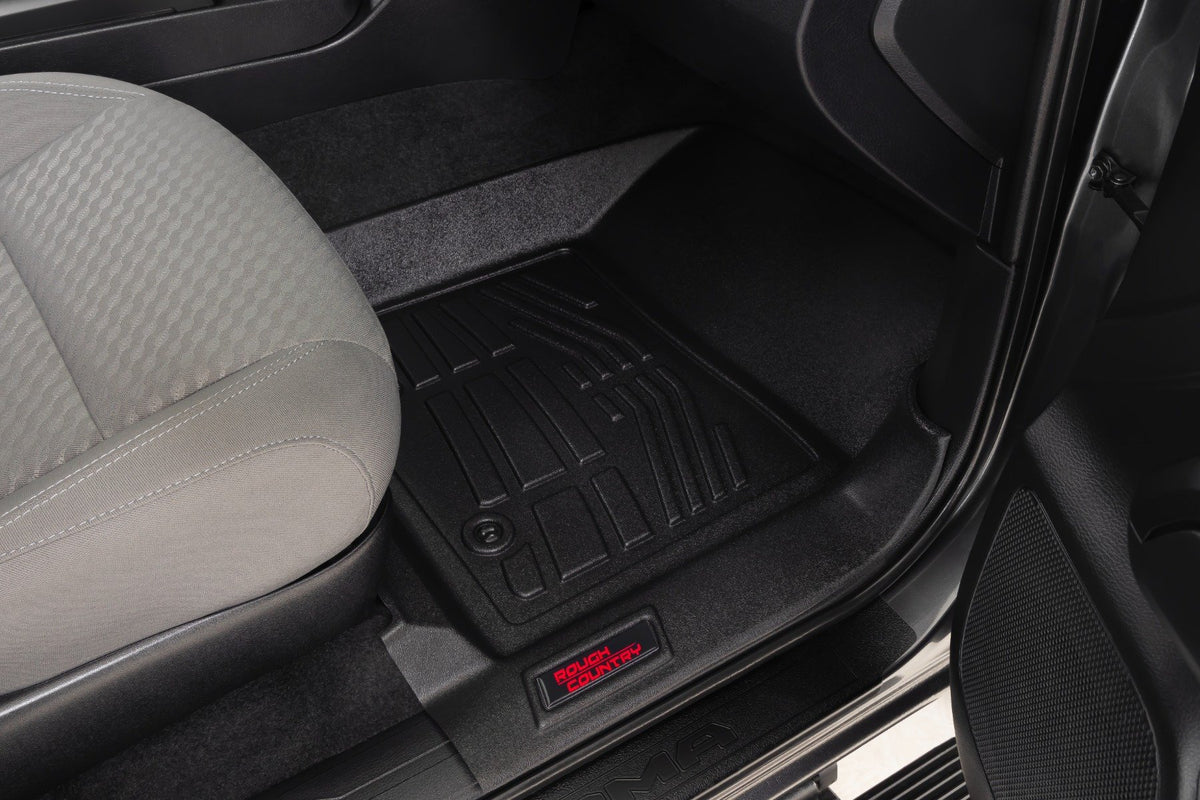 Rough Country Sure-Fit Floor Mats | Toyota Tacoma 2WD/4WD (2016-2023)