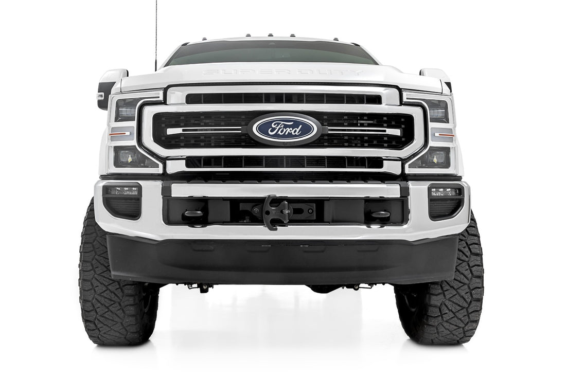 Rough Country Hidden Winch Mount | Ford F-250/F-350 Super Duty 2WD/4WD (2020-2022)