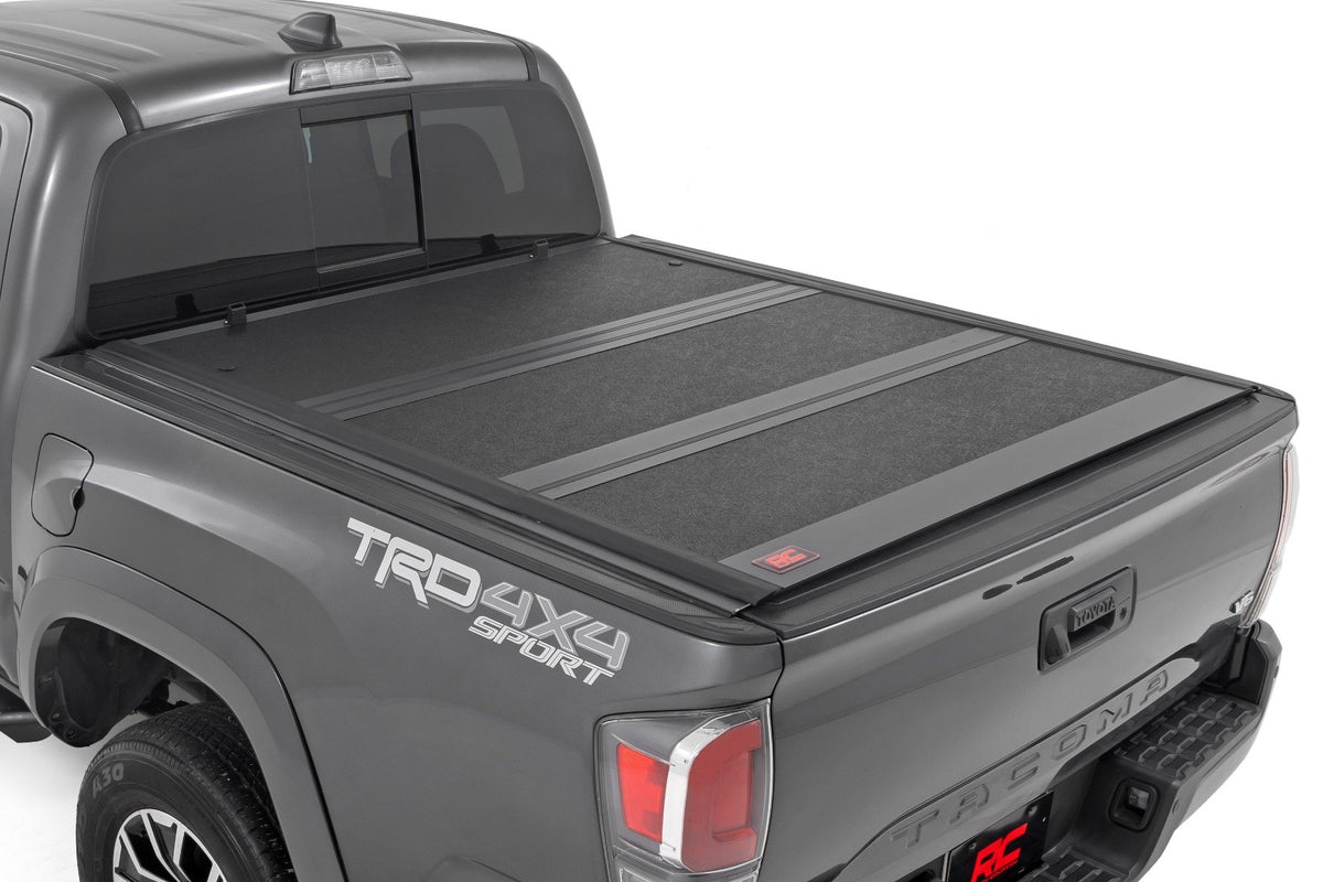 Rough Country Hard Low Profile Bed Cover | Toyota Tacoma 2WD/4WD (16-23) - 6' Bed