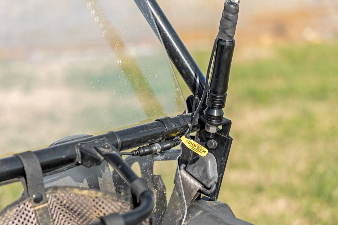 Rough Country LED Whip Light Kit | Bed Mount | Polaris RZR 170