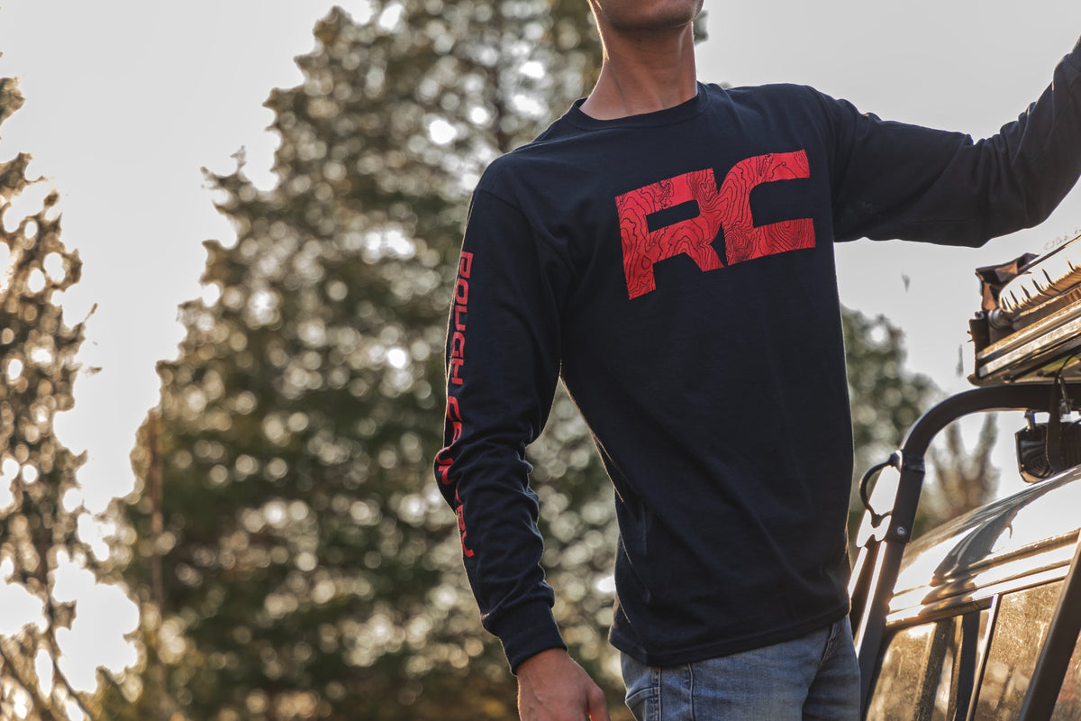 Rough Country Long Sleeve | RC Tread Sleeve | Black
