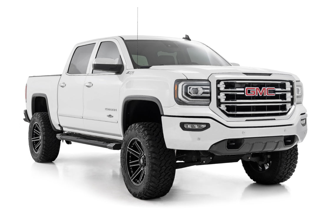 Rough Country HD2 Aluminum Running Boards | Chevy/GMC 1500/2500HD/3500HD (07-19 & Classic)