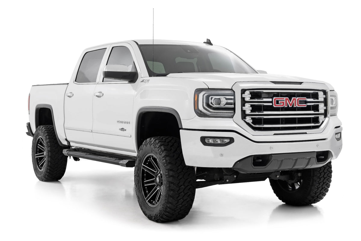 Rough Country HD2 Aluminum Running Boards | Chevy/GMC 1500/2500HD/3500HD (07-19 & Classic)