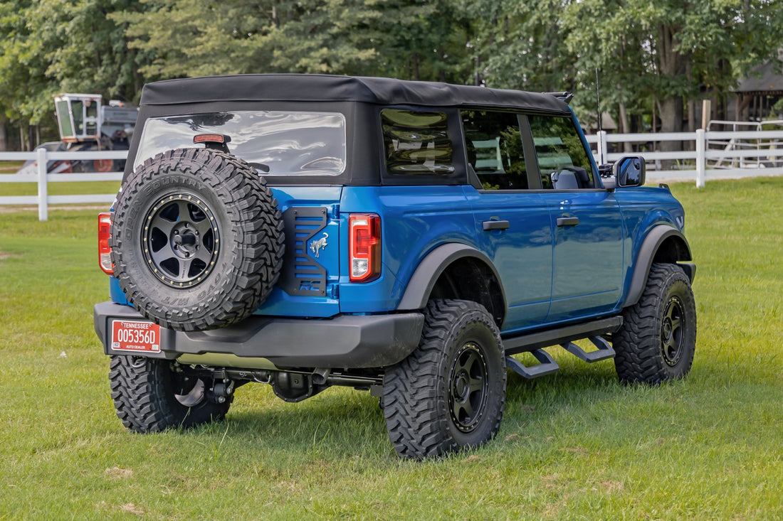 Rough Country Spare Tire Relocation | Ford Bronco 4WD (2021-2026)