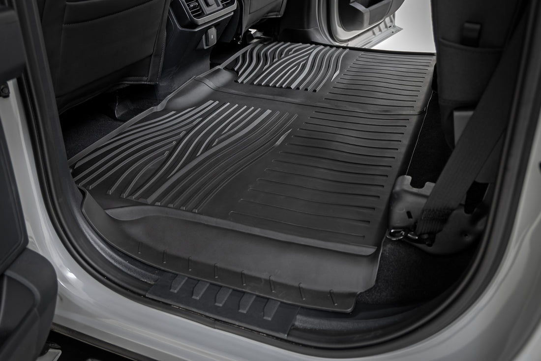 Rough Country Flex-Fit Floor Mats | Ford F-150 (15-26)/F-150 Lightning (22-26)/Raptor (17-26)