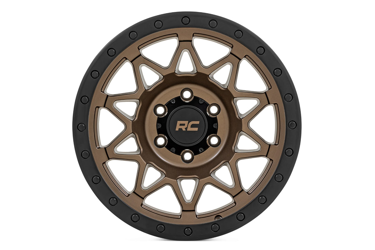 Rough Country 78 Series Wheel | Simulated Beadlock | 8x170 Bolt Pattern