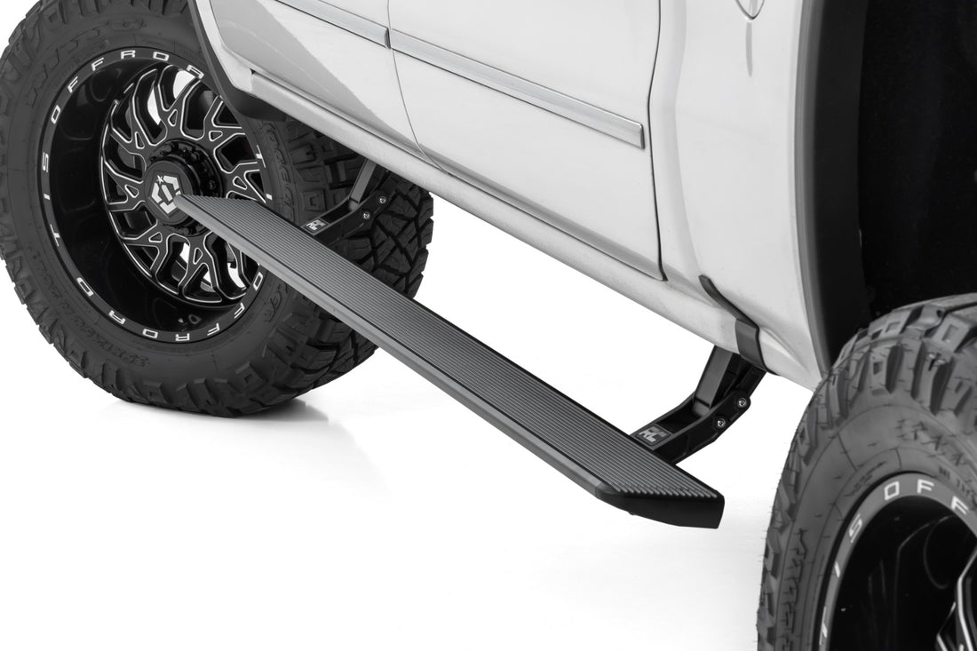 Rough Country Power Running Boards | HT-Series | Chevy/GMC 1500/2500HD/3500HD 2WD/4WD
