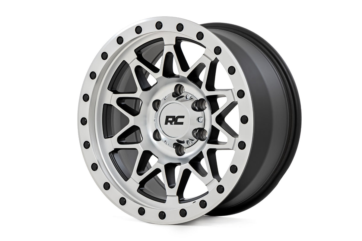 Rough Country 78 Series Wheel | Simulated Beadlock | 8x180 Bolt Pattern