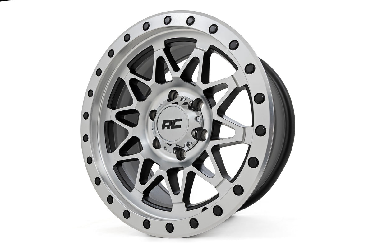 Rough Country 78 Series Wheel | Simulated Beadlock | 8x180 Bolt Pattern