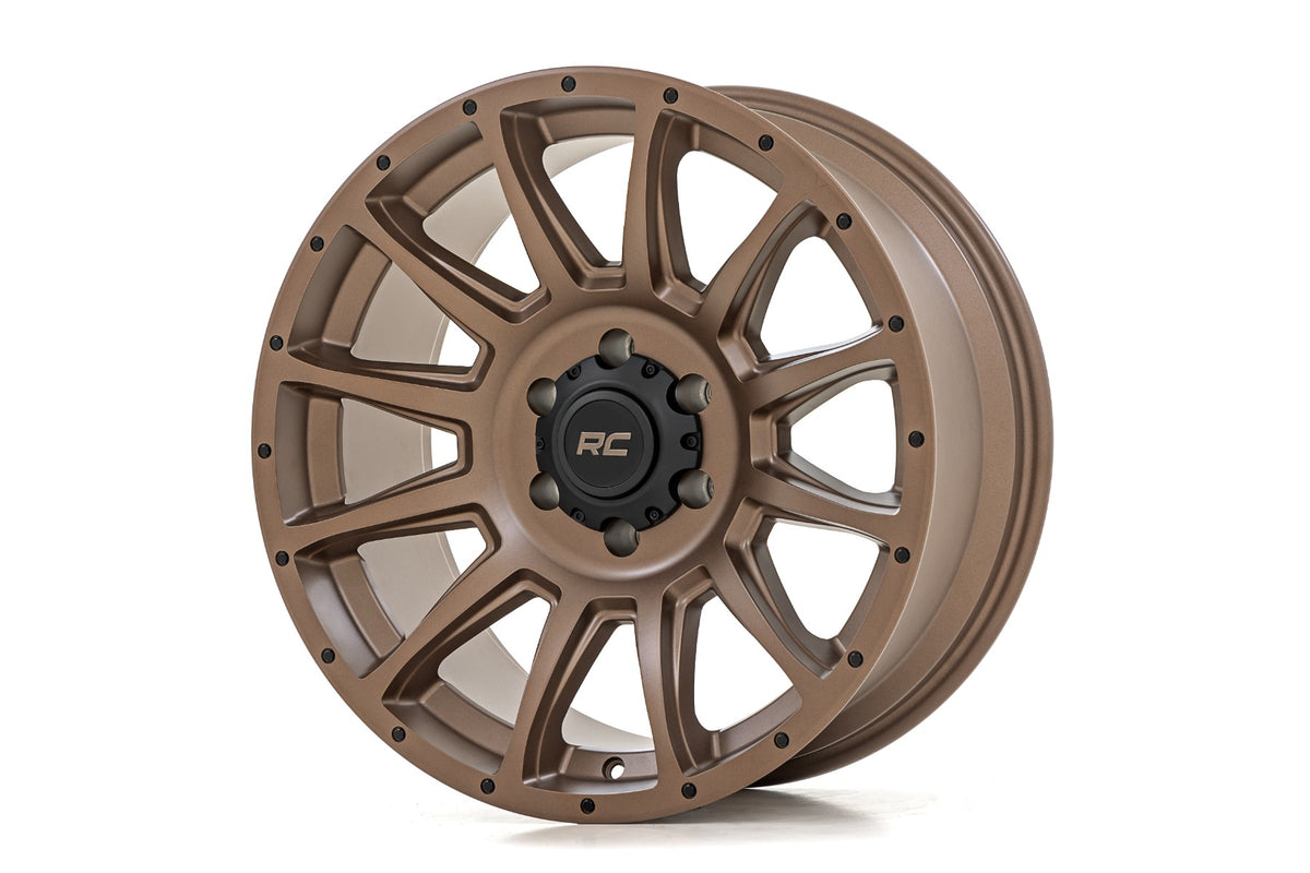 Rough Country 90 Series Wheel | 8x6.5 Bolt Pattern - Bronze / 20x9 / 0mm